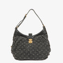 Louis Vuitton Mahina Black Denim Shoulder Bag