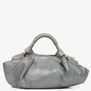 Loewe Silver Aire Nappa Anagram Shoulder Bag