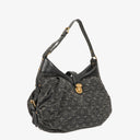 Louis Vuitton Mahina Black Denim Shoulder Bag