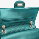 Chanel Turquoise Metallic 2.55 Reissue 225 Double Flap Bag