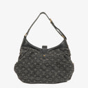 Louis Vuitton Mahina Black Denim Shoulder Bag