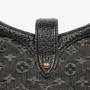 Louis Vuitton Mahina Black Denim Shoulder Bag