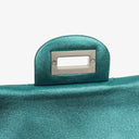 Chanel Turquoise Metallic 2.55 Reissue 225 Double Flap Bag