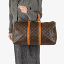 Louis Vuitton Keepall 50 Monogram Canvas Travel Bag
