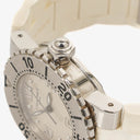 Chaumet Class One Stainless Steel Case And White Rubber Bracelet