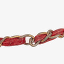 Chanel Vintage Classic Double Flap Bag in Quilted Red Lambskin with 24K Gold-Plated Hardware