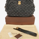 Louis Vuitton Mahina Black Denim Shoulder Bag