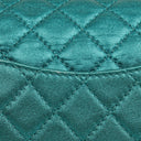 Chanel Turquoise Metallic 2.55 Reissue 225 Double Flap Bag
