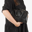 Louis Vuitton Speedy 25 Black EPI Leather Handbag