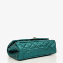 Chanel Turquoise Metallic 2.55 Reissue 225 Double Flap Bag