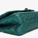 Chanel Turquoise Metallic 2.55 Reissue 225 Double Flap Bag