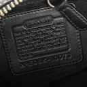 Coach Soho Signature Black Shoulder Bag