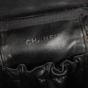 Chanel Black Patent Leather Vanity Case