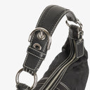 Coach Soho Signature Black Shoulder Bag