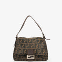 Fendi Zucca Mamma Baguette Shoulder Bag