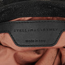 Stella McCartney Falabella Mini Tote Black Vegan Shaggy Deer Fold Over Bag