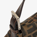 Fendi Zucca Mamma Baguette Shoulder Bag
