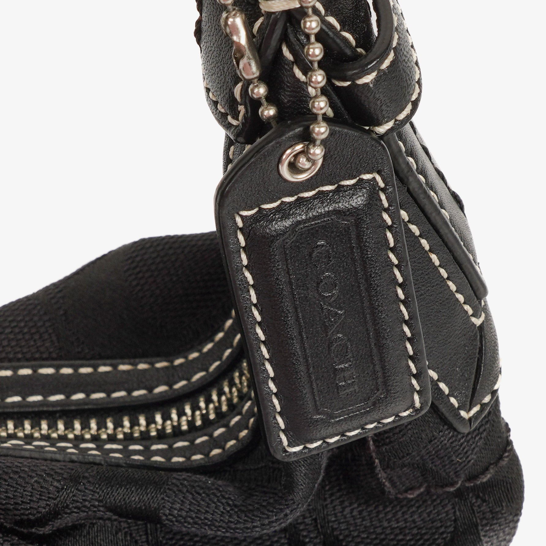 Coach Soho Signature Black Shoulder Bag – PLAMEXS