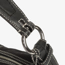 Coach Soho Signature Black Shoulder Bag