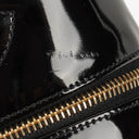 Chanel Black Patent Leather Vanity Case