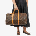 Louis Vuitton Keepall 50 Monogram Canvas Travel Bag