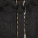 Coach Soho Signature Black Shoulder Bag