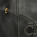 Christian Dior CD Logo Drawstring Tote Bag