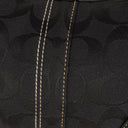 Coach Soho Signature Black Shoulder Bag