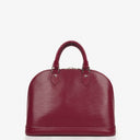 Sac Louis Vuitton Alma PM en Cuir Epi Fuchsia