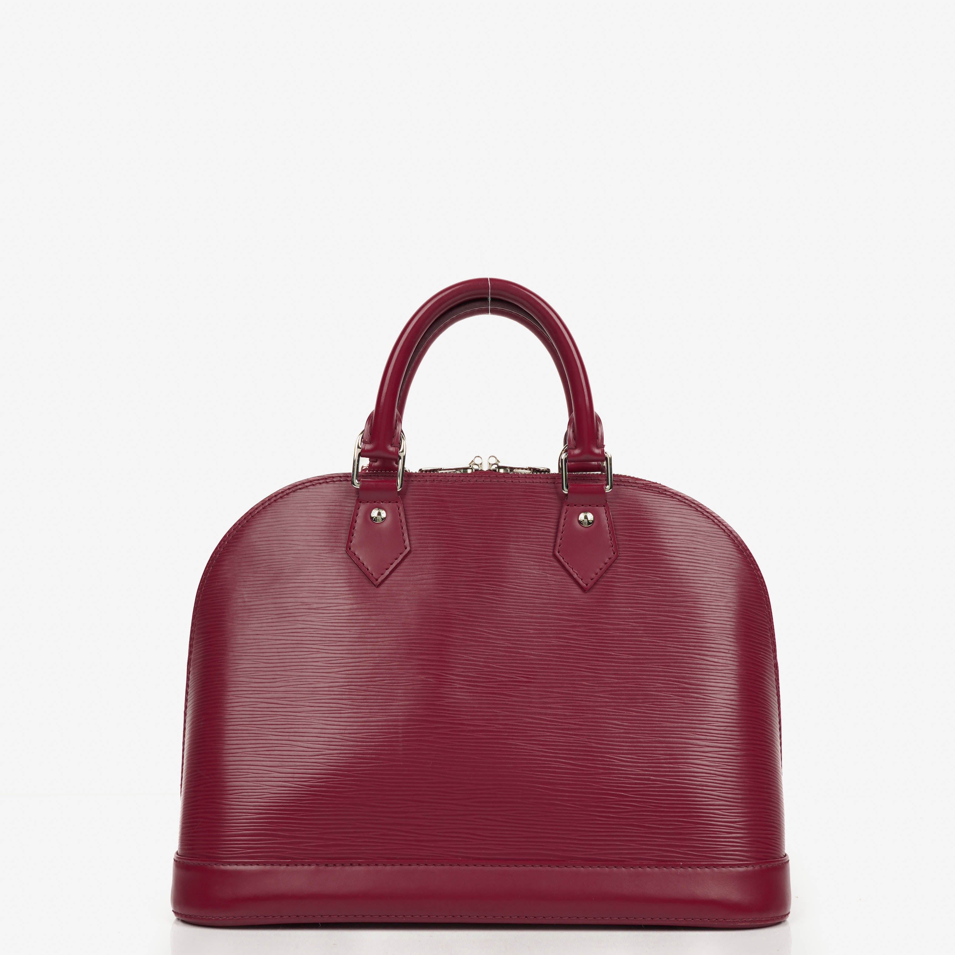 Louis Vuitton Fuchsia Epi Leder Alma PM Handtasche
