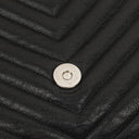 Yves Saint Laurent Black Collège Medium Shoulder Bag