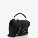 Yves Saint Laurent Black Collège Medium Shoulder Bag