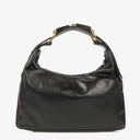 Gucci Horsebit Medium Black Leather Hobo Bag