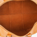 Louis Vuitton Keepall 45 Cognac EPI Leather Travel Bag