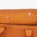 Louis Vuitton Keepall 45 Cognac EPI Leather Travel Bag