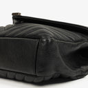 Yves Saint Laurent Black Collège Medium Shoulder Bag