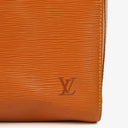 Louis Vuitton Keepall 45 Cognac EPI Leather Travel Bag