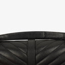 Yves Saint Laurent Black Collège Medium Shoulder Bag
