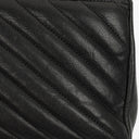Yves Saint Laurent Black Collège Medium Shoulder Bag