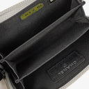 Chanel Compact Boy Black/Silver Leather Wallet
