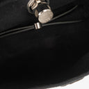 Hermes Herbag PM Vache Hunter Noir Toile 2 Way Backpack With Palladium Hardware