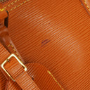 Louis Vuitton Keepall 45 Cognac EPI Leather Travel Bag