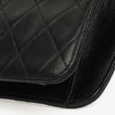 Chanel Classic Black Quilted Lambskin Single Flap Bag With 24K Gold-Plated Hardware