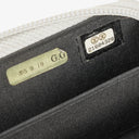 Chanel Compact Boy Black/Silver Leather Wallet