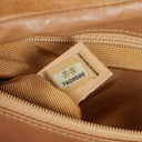 Chanel Chocolate Bar Yellow/Beige Suede Top Handle Flap Bag