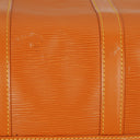 Louis Vuitton Keepall 45 Cognac EPI Leather Travel Bag