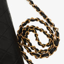 Chanel Classic Black Quilted Lambskin Single Flap Bag With 24K Gold-Plated Hardware