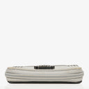 Chanel Compact Boy Black/Silver Leather Wallet