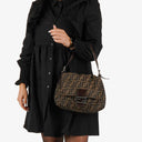 Fendi Zucca Mamma Baguette Shoulder Bag