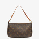 Louis Vuitton Pochette Accessoires Monogram Canvas Clutch Handbag